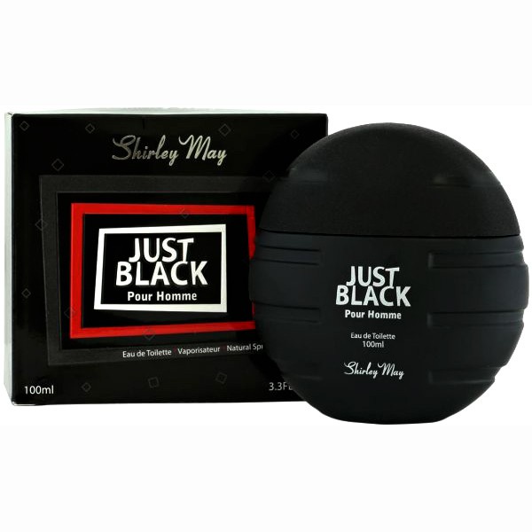 ภาพหน้าปกสินค้าน้ำหอมอาหรับ Shriley may Just Black pour homme 100ml