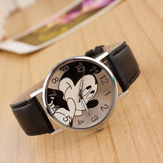 ภาพหน้าปกสินค้านาฬิกาข้อมือเด็กสายหนัง PU ลายการ์ตูนมิกกี้เมาส์ ที่เกี่ยวข้อง