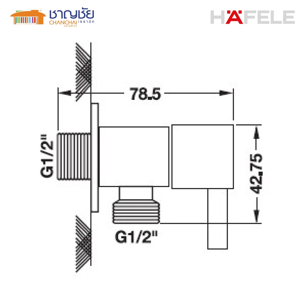 hafele-สต๊อปวาล์ว-2ทาง-hafele-495-61-249