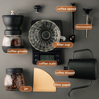 ภาพหน้าปกสินค้า🚚ส่งจากกรุงเทพ💯ชุดดริปกาแฟ ดริปกาแฟ กาดริปกาแฟ หม้อต้มกาแฟ สแตนเลส เหยือกดริปกาแฟ อุปกรณ์กาแฟ Pour Over Coffee Set ที่เกี่ยวข้อง