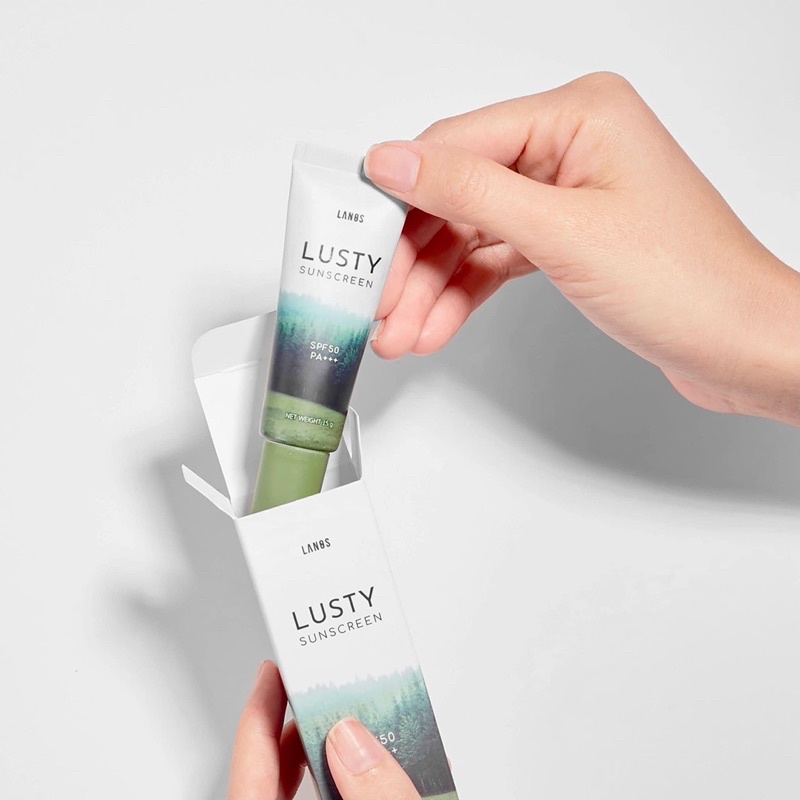 ส่งฟรี-พร้อมส่ง-กันแดด-lusty-lanos-กันแดดไม่อุดตันสิว-ผิวไม่วอก-ไม่เทา-กันแดดเนื้อบางเบา