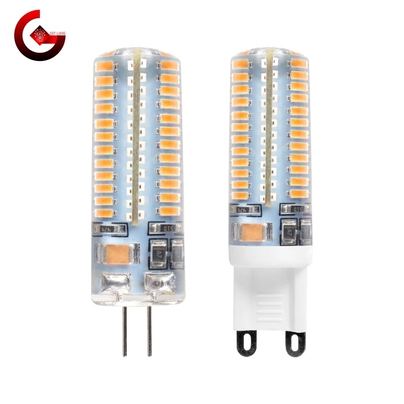 Got Liang หลอดไฟฮาโลเจน LED G4 G9 12V 220V AC DC 1w 2w 3w 4w 5w 6w แบบ ...