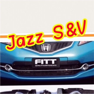 Fog lamp Fitt Honda Jazz รุ่น S&amp;V สปอร์ตไล้ Honda Jazz S&amp;V ล้างสต๊อก
