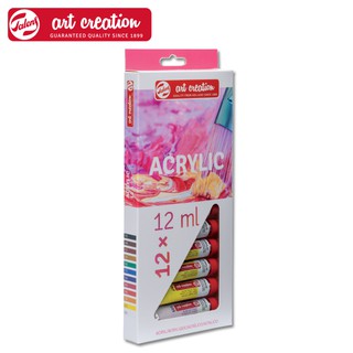 ARTCREATION สีอะครีลิค  AC EXPIESSION 12 , 24 สี 1 กล่อง