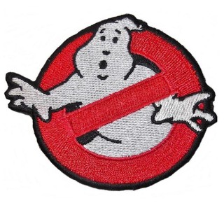 GHOST BUSTER ป้ายติดเสื้อแจ็คเก็ต อาร์ม ป้าย ตัวรีดติดเสื้อ อาร์มรีด อาร์มปัก Badge Sew Iron On Patches halloween