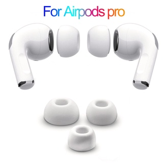 ภาพขนาดย่อของสินค้าจุกหูฟังซิลิโคน แบบเปลี่ยน สําหรับหูฟัง Apple Airpods Pro 3 คู่ (S+M+L) 6 ชิ้น