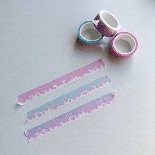 Ins Dream Love And Paper Tape Star เทปโพลารอยด์ Diy สําหรับใช้ในการตกแต่งรูปภาพ