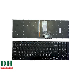 คีย์บอร์ดโน๊ตบุ๊ค keyboard ACER Aspire A515-51 A515-51G Series มีไฟแบล็คไลท์ TH-ENG