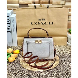 COACH MINI LANE TOP HANDLE BAG