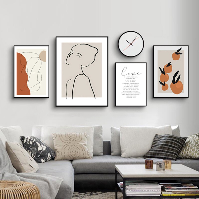 wall-art-decor-จิตรกรรมตกแต่งผนังห้องนอนสไตล์โมเดิร์น