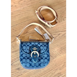 COACH KLEO IN SIGNATURE CHAMBRAY (C8512)
