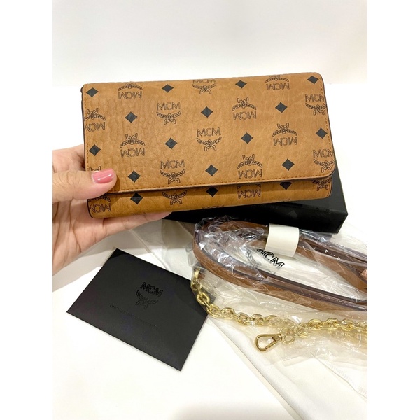 New Crossbody Phone Wallet in Visetos Original Shopee Thailand