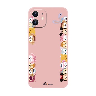 เคสโทรศัพท์มือถือ แบบนิ่ม ผิวด้าน ลายการ์ตูน DC สีชมพู สําหรับ IPhone 13 12 11 Pro ProMax Mini 5 5S 6 6s 7 8 SE SE3 2020 Plus X XS XR XSmax