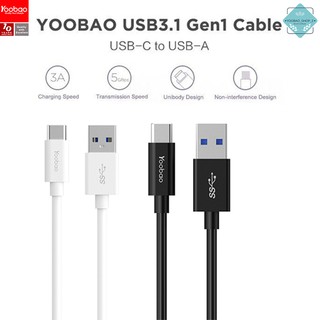Yoobao YB-CA3 สายชาร์จ Type-C USB3.0 High Speed Cable 100 cm