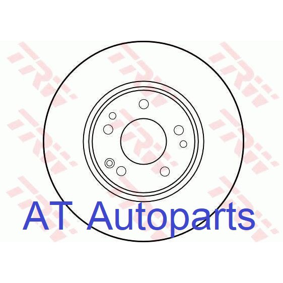 จานเบรค-จาน-หน้า-benz-w129-sl280-sl300-sl320-sl500-1989-2001-df1594-ราคาต่อใบ