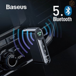 ภาพหน้าปกสินค้าBaseus Car Aux Bluetooth 5.0 อะเเดปเตอร์รับสัญญาณ บลูทูธ 3.5 มม. ที่เกี่ยวข้อง