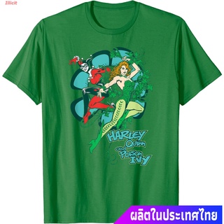 เสื้อยืดแขนสั้น Batman Harley And Ivy T-Shirt Short sleeve T-shirts