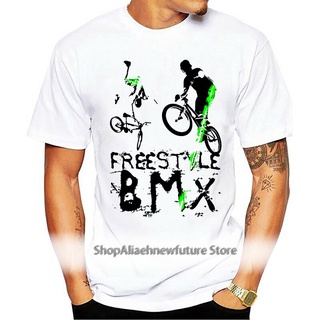 เสื้อแฟชั่นผญ2022 อื่นๆ - เสื้อยืดคอตตอน Freestyle BMX - ดีไซน์กีฬาด้านบนสีขาว - เสื้อยืดสําหรับเด็