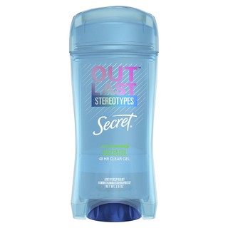 ภาพหน้าปกสินค้าSecret Outlast Clear Gel Antiperspirant Deodorant for Women Unscented 2.6 oz ที่เกี่ยวข้อง