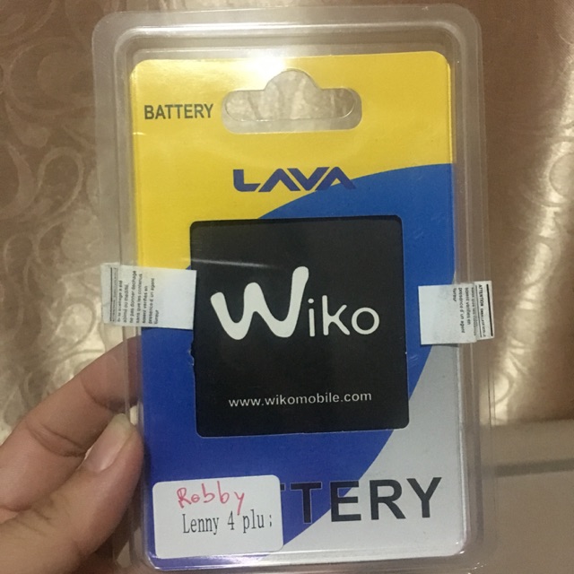 battery-โทรศัพท์มือถือ-wiko-robby-lenny4-plus-ถูกที่สุด