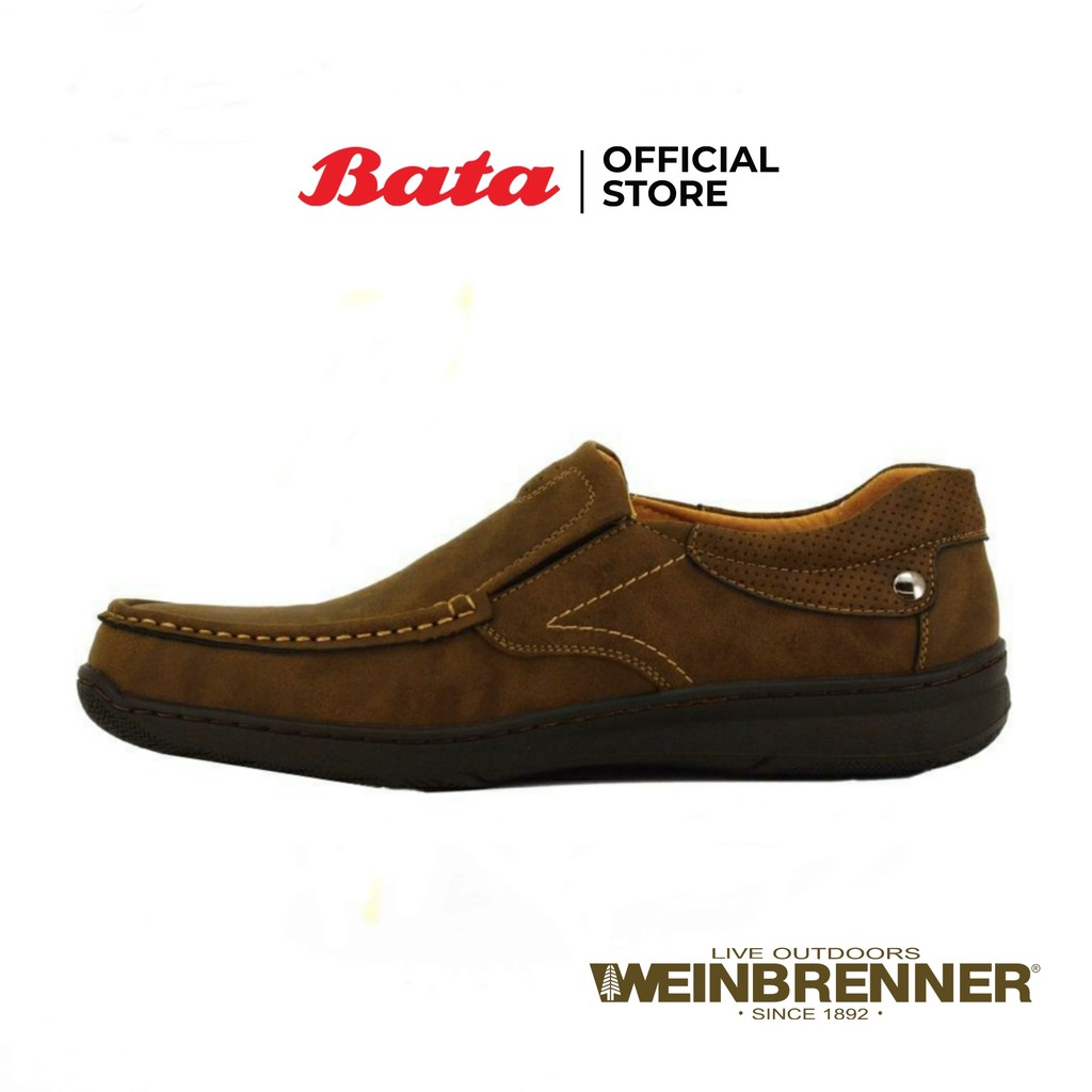 bata-weinbrenner-รองเท้าลำลอง-sport-casual-แบบสวม-สีน้ำตาล-รหัส-8517755