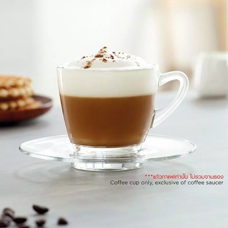 AMORN - (Ocean) ชุดแก้วกาแฟ P01641+P01671 Kenya Cappuccino Cup  - ชุดแก้วกาแฟ คาปูชิโน่ แก้วโอเชี่ยนกลาส