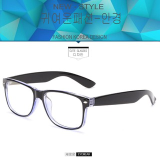 Fashion แว่นตากรองแสงสีฟ้า รุ่น 8081 สีดำตัดฟ้า ถนอมสายตา