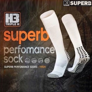 【 ของแท้ 💯% 】ถุงเท้ากีฬากันลื่น H3 SuperB (H3-SUPERB)