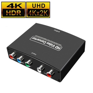 1080P YPbPr R/L ถึงที่รองรับ HDMI Converter อะแดปเตอร์ Video Audio Audio Converter Component RGB Video Adapter