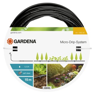 สปริงเกอร์และอุปกรณ์ ท่อน้ำหยดสำหรับต่อขยาย GARDENA 01362-20 15 ม. อุปกรณ์รดน้ำต้นไม้ สวนและอุปกรณ์ตกแต่ง EXTENSION IRRI