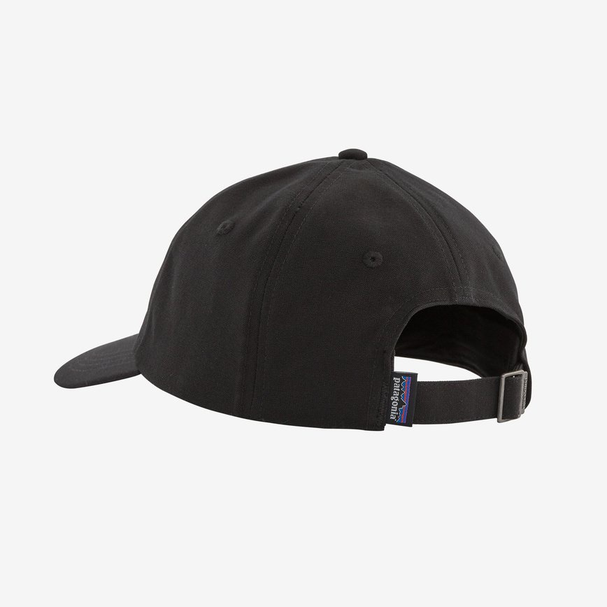 ของแท้-หมวก-patagonia-p-6-label-trad-cap-black