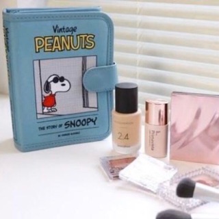 🇯🇵กระเป๋าสุดฮิตจากญี่ปุ่น🇯🇵 Vintage Peanuts The Story of Snoopy Cosmetic Bag จากนิตยสารญี่ปุ่น