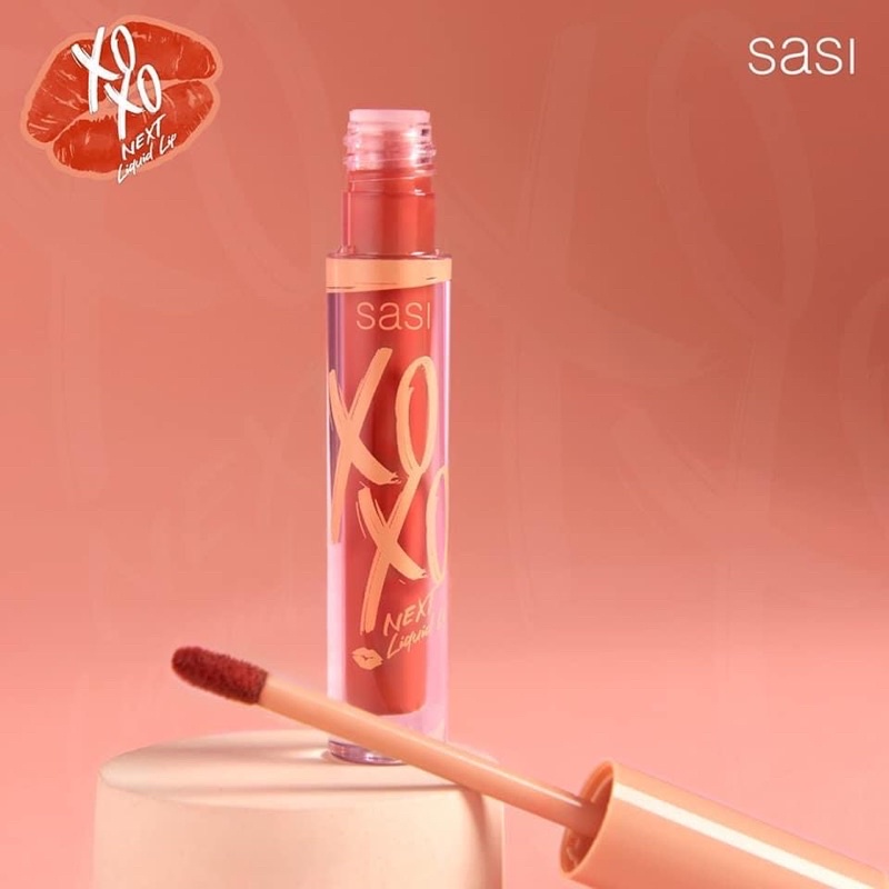 ภาพหน้าปกสินค้าลิควิดลิป Sasi XoXo Liquid Lip 3g Sasi By Srichand ศศิ เอ็กโอ เอ็กโอ ลิควิด ลิป ศศิ บาย ศรีจันทร์ จากร้าน a_little_chick บน Shopee