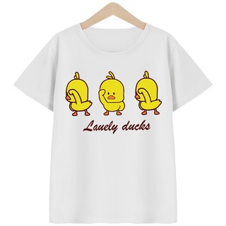 Babykidsเสื้อยืดคอตตอน100%ลายไก่3ตัวเสื้อเด็กผู้ชายเสื้อเด็กผู้หญิงลายน่ารักผ้านุ่มใส่สบาย