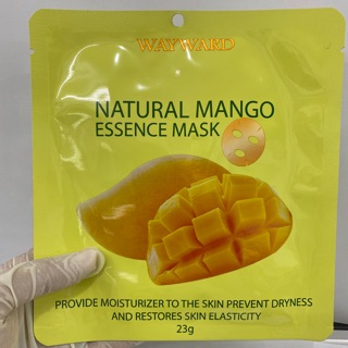 มาร์คหน้ามะม่วง มังคุด  mango mask, mangosteen mask