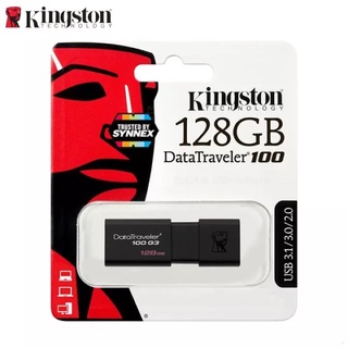 สินค้า KINGSTON DATA TRAVELER 100G3 FLASH DRIVE 128GB 100MB/S (DT100G3/128GB)