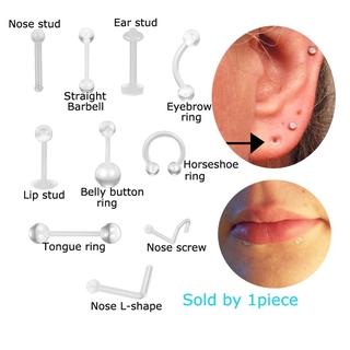 เครื่องประดับสําหรับเจาะร่างกาย 1 ชิ้น