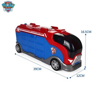 🔥พร้อมส่ง🔥 รถบัสใหญ่ PAW Patrol Bus ชุดของเล่น พร้อมทีมขบวนการเจ้าตูบสี่ขา คันใหญ่มาก ชุดใหญ่!!(รถบัส + 1กัปตัน + 3/6สุน