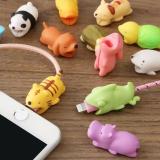 ที่หุ้มสายชาร์จ USB รูปการ์ตูน ป้องกันสายหัก