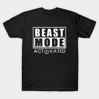 ยิมสร้างแรงบันดาลใจเสื้อยืดโหมด Beast บนผ้าฝ้ายที่มีคุณภาพสูงเสื้อผ้าแขนสั้น xT5