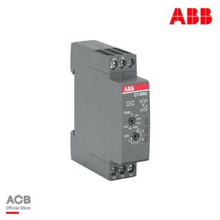 ABB CT-ERC.12 Time relay, ON-delay 1c/o, 24-48VDC/24-240VAC - 1SVR508100R0000 - เอบีบี