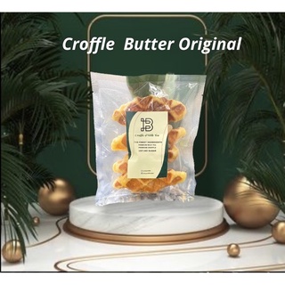 Croffle Butter Originalขนมครอฟเฟิล ครัวซองค์เนยสดแท้ 4ชิ้น