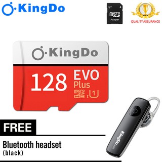 (M6 ฟรี E2ดำ )SD Card King do ความจุ 128GB 80mb Class10 โทรศัพท์ กล้องติดรถ กล้องถ่ายภาพ กล้องวงจรปิด