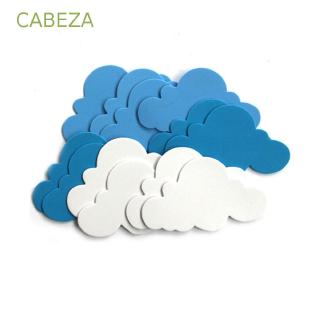 Cabeza สติกเกอร์โฟม EVA ลายก้อนเมฆ สไตล์โมเดิร์น สําหรับติดตกแต่งผนังบ้าน