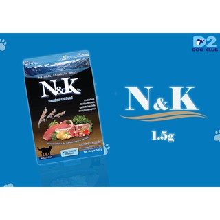 N&amp;K Cat Krill and Lamb Flavor อาหารแมว อาหารแมวเม็ด ขนาด 1.5 กิโลกรัม