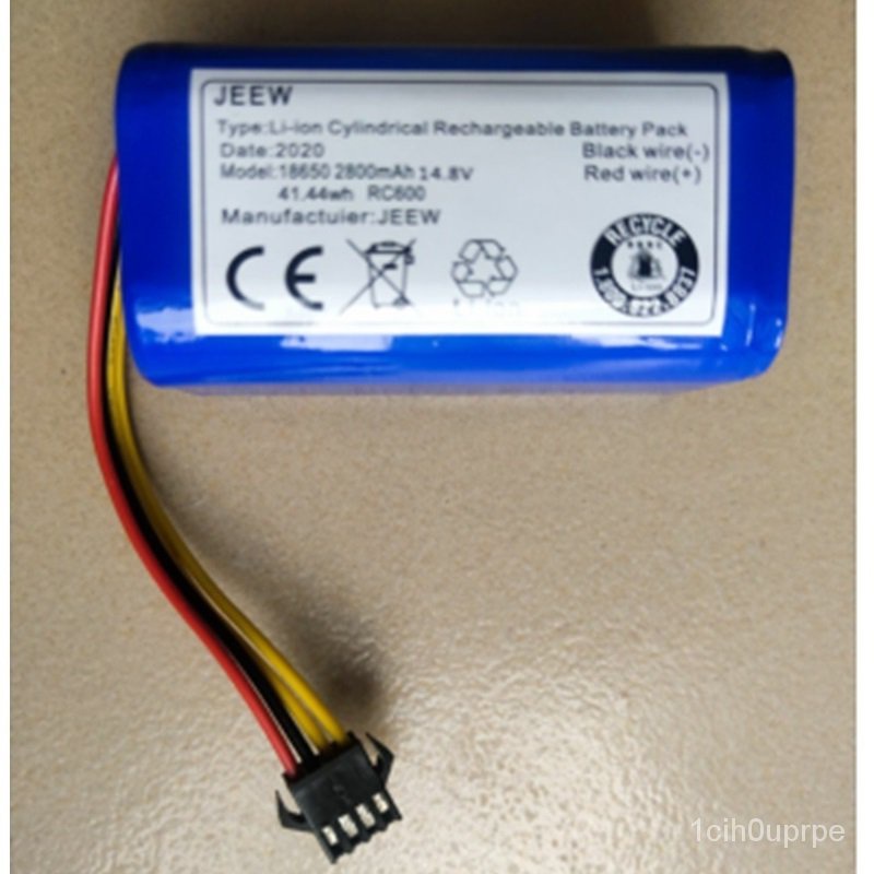 แบตเตอรี่ใหม่สำหรับ Jolog SRA07 Excelvan D35 Sweeping Robot Cleaner Li