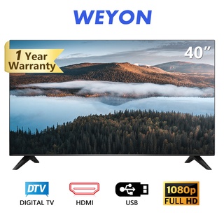 ภาพขนาดย่อของสินค้าทีวีดิจิตอล WEYON ทีวี 40 นิ้ว FullHD LED Digital TV โทรทัศน์ ทีวีจอแบน ทีวีแอลอีดี W40-3