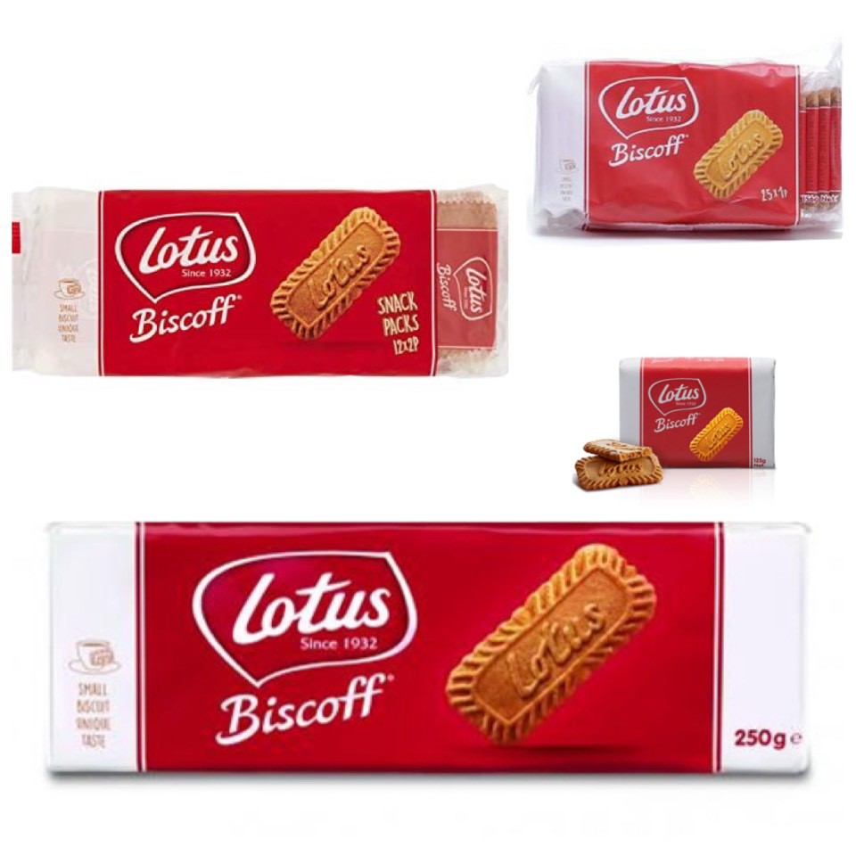 ภาพหน้าปกสินค้าขนม lotus biscoff Biscuit รสคาราเมล มี 6 ขนาด วันหมดอายุ จากร้าน th_2620399 บน Shopee