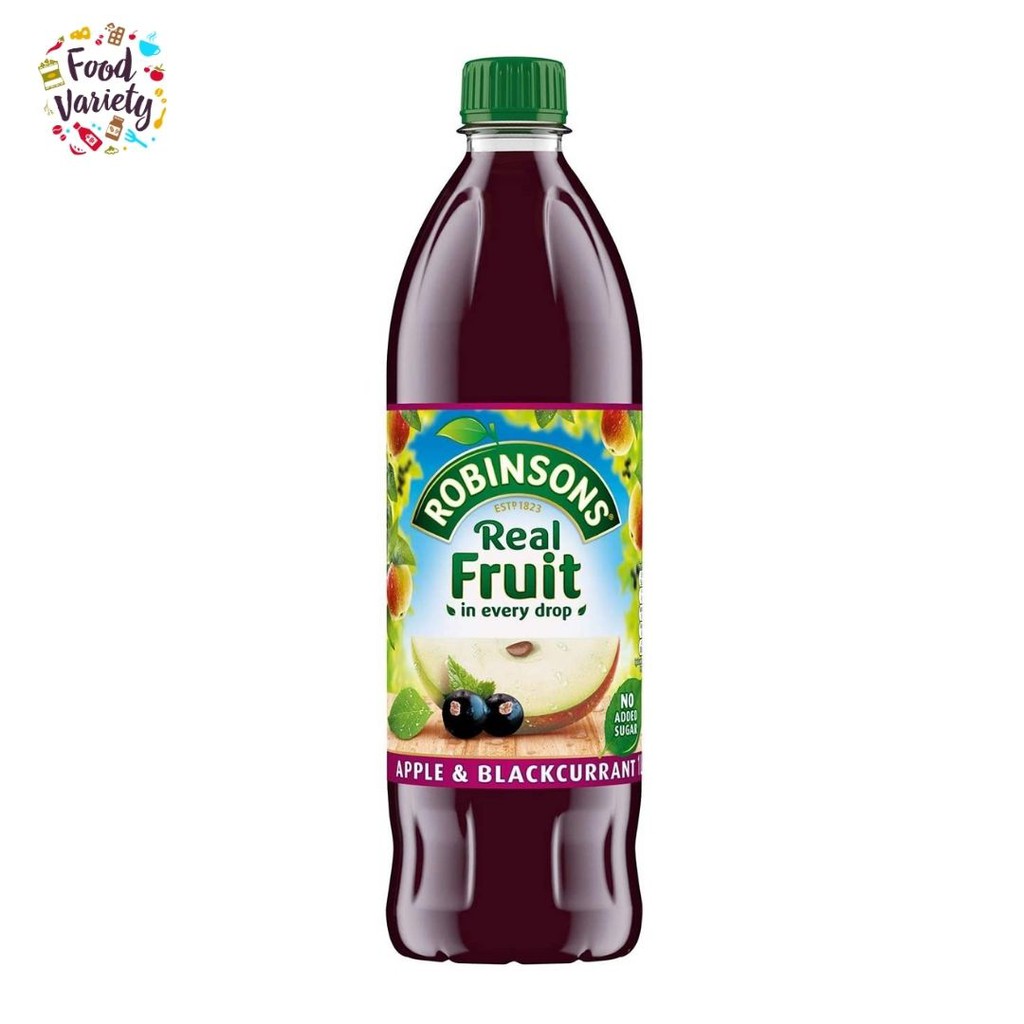 ภาพหน้าปกสินค้าRobinsons Real Fruit - Apple and Blackcurrant 1L โรบินสันส์ เรียลฟรุต แอปเปิ้ลและแบล็คเคอแรนท์ 1ลิตร