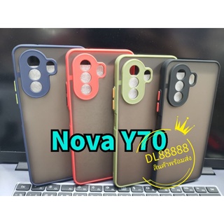 🔥✨พร้​อมส่งใน🇹🇭✨เคสขอบนิ่มหลังแข็งขุ่นคลุมกล้อง For Huawei P50 Pro / P50Pro / Nova 9 SE / Nova Y70 / Nova9SE
